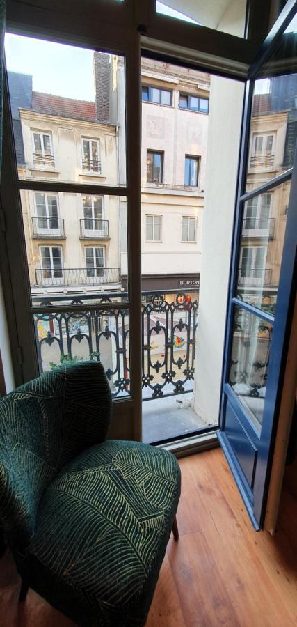 Les Balcons De Dieppe - Appartement 1Er Etage - Certifie 3 Etoiles Au Coeur De La Rue Pietonne Bagian luar foto