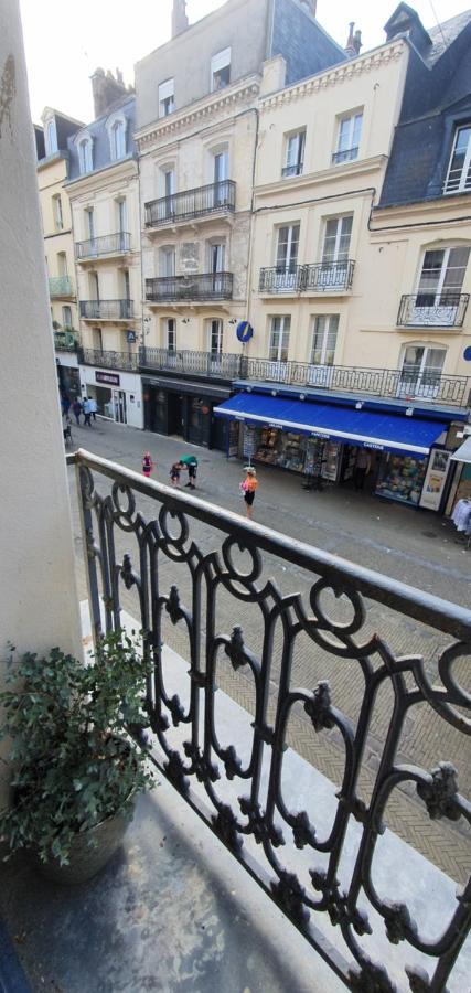 Les Balcons De Dieppe - Appartement 1Er Etage - Certifie 3 Etoiles Au Coeur De La Rue Pietonne Bagian luar foto